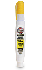 Yellow Metal Marker Pen- Super MET-AL Squeeze Action Paint Marker- SKM Products