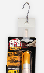 Best Permanent Metal Marker- Super MET-AL Squeeze Action Paint Marker- SKM Products