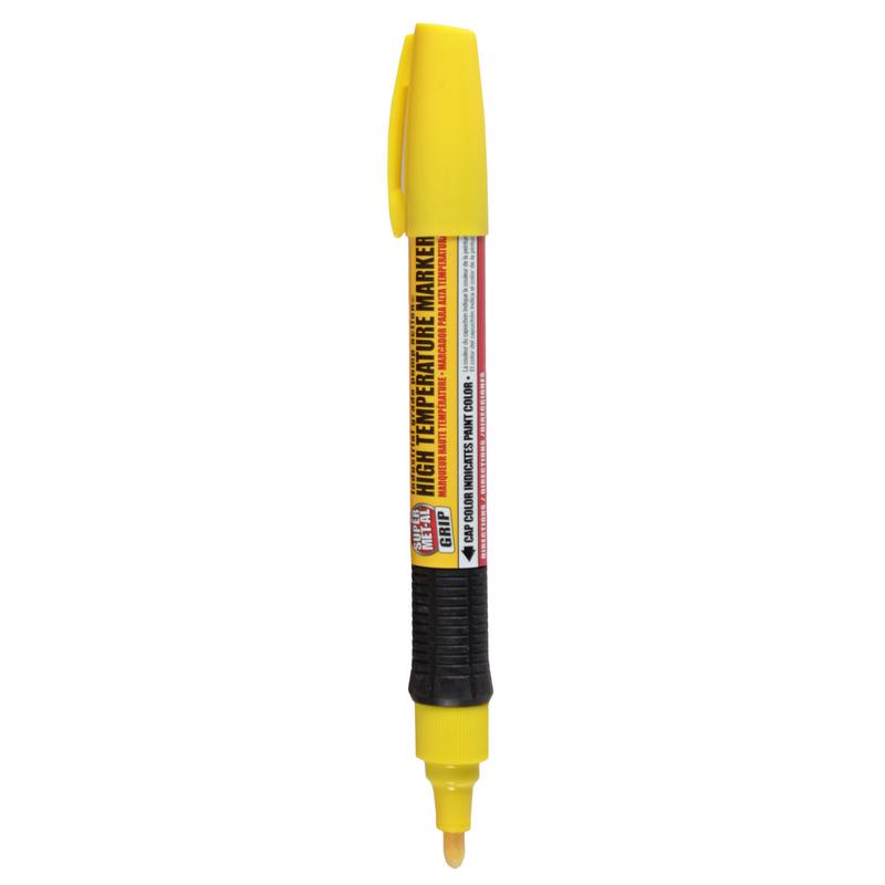 The Pumper 04010013 Yellow Paint Marker with felt tip