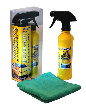 Aquapel Glass Repellent and Cleaner Kit