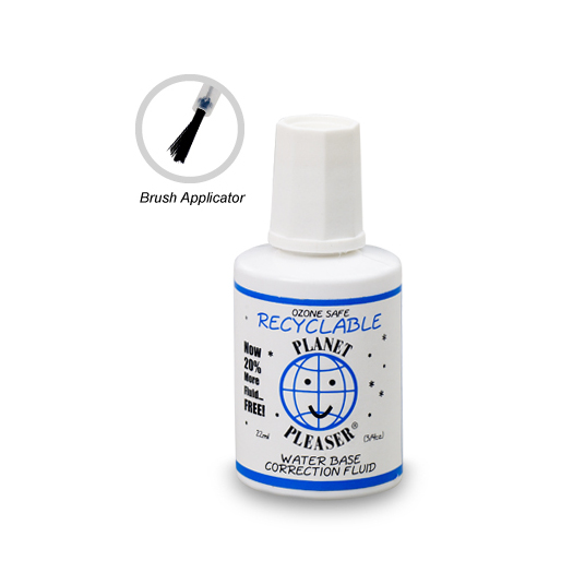 Water based discount correction fluid