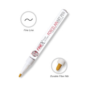 Super Met-al Fine-X Porcelain Paint Pen- Porcelain Paint Marker- SKM Products