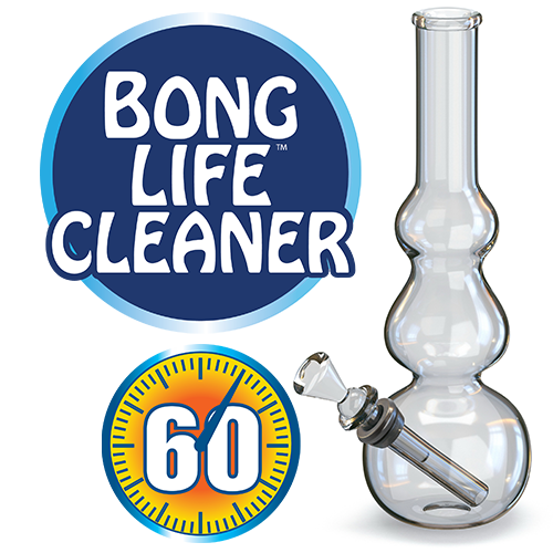 Bong Life Cleaner, Cleans in 60 Seconds
