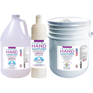 Foamy A1 Hand Sanitizer Product Options
