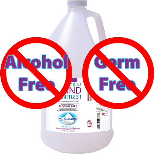 Foamy A1 Hand Sanitizer Alcohol-Free and Germ-Free
