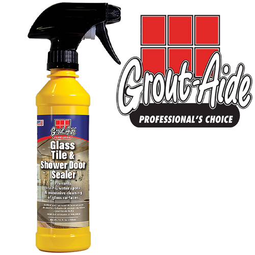 Grout-Aide Glass Tile & Shower Door Sealer