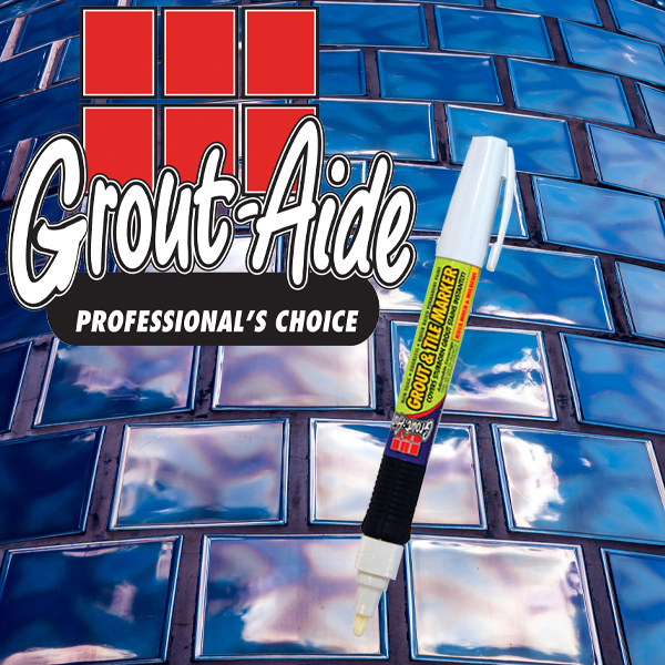 47330 (WHITE) EK-419 Artline Grout Marker 2.0-5.0mm Chisel Tip