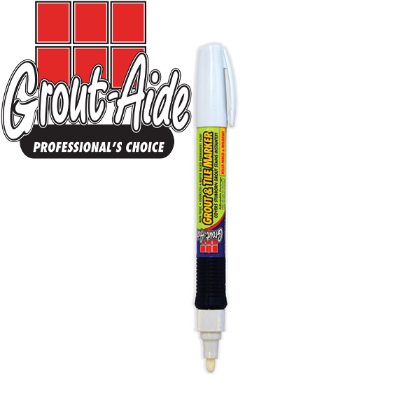 grout repair marker with replacement nib