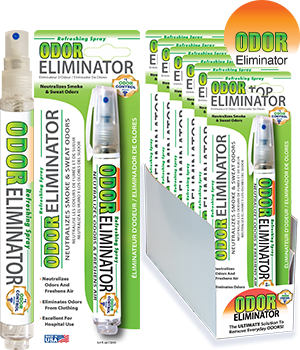 Odor Eliminator, 12 mL Packaging Options
