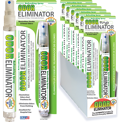 Odor Eliminator, Spray Pen Packaging Options