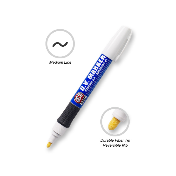 6/1pcs White Marker Pen Enriched Oil Based Marker Pen Sign Wear