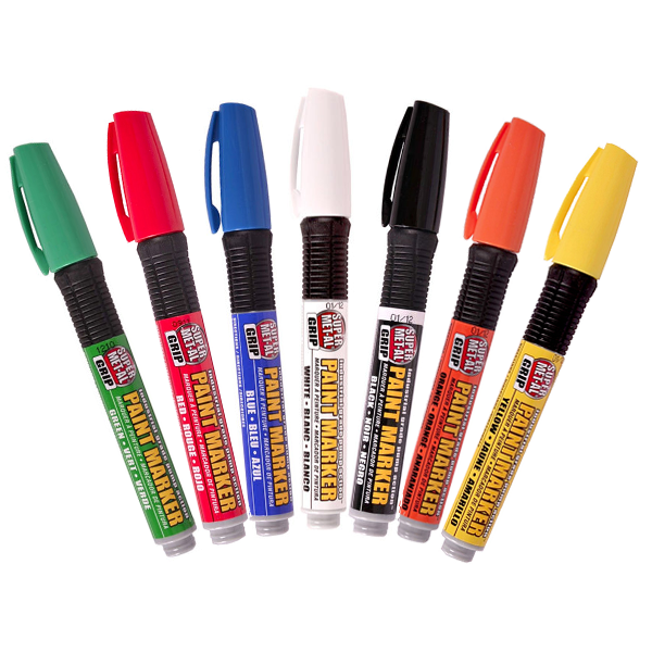 Sharpie Oil-Based Art Paint Markers, Extra Fine Point, Yellow Ink, Pack of 6