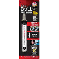 Rolling Bull Stainless Steel Ball Tip Paint Markers (Carded)
