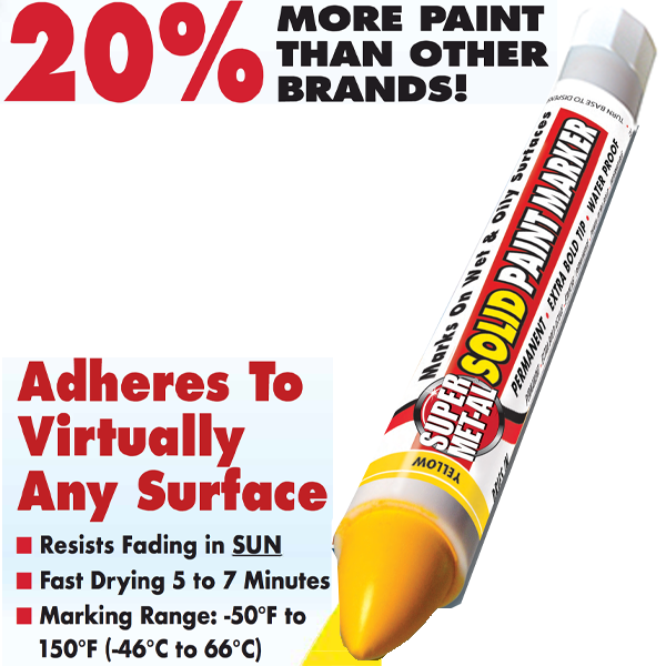 Squeeze Action Plastic Nib Oil-Based Paint Marker - SKM Industries