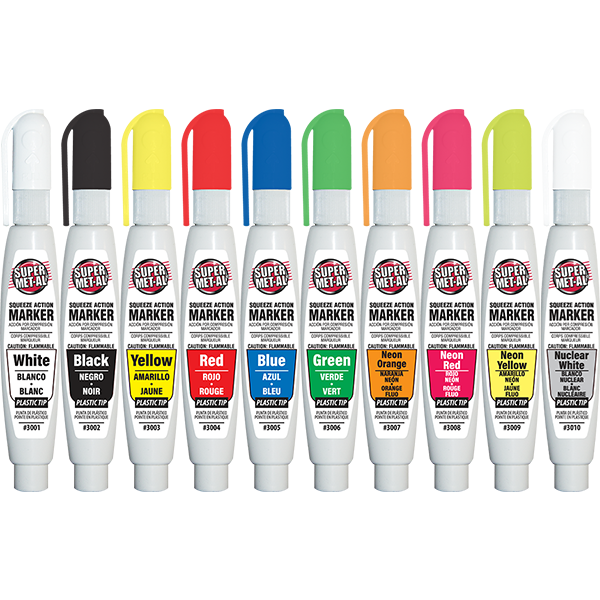 Squeeze Action Plastic Nib Oil-Based Paint Marker - SKM Industries